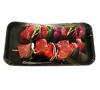 Certified Angus Beef Prime Sirloin Kabobs With Vegetable Coffee Rub - 0.5 Lb