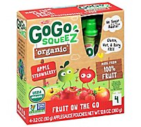 Go Go Squeeze Organic Strawberry - 12.8 OZ