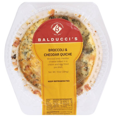 Bal Quiche Broccoli Cheddar Sm - 10 OZ - Image 3