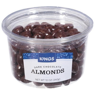 King's Dark Chocolate Almonds - 12 Oz - Image 3