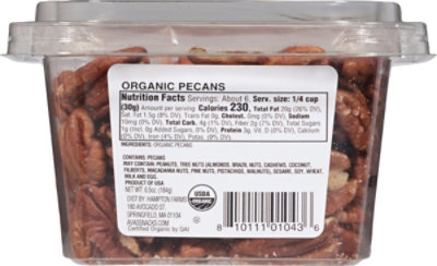 Ava's Organic Pecans - 6.5 Oz - Image 6