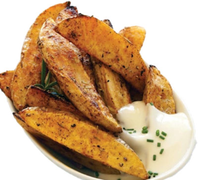 Kings Seasoned Potato Wedges Hot - 1 Lb - Image 1