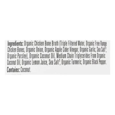 Bonafide Provisions Coconut, Lemon & Turmeric Keto Bone Broth - 8 Oz - Image 5