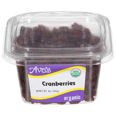 Ava Organic Cranberries - 9 OZ - Image 3