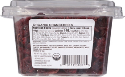 Ava Organic Cranberries - 9 OZ - Image 6