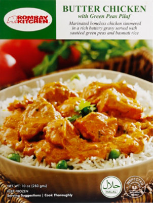 Bombay Kitchen Butter Chicken With Green Peas Pilaf - 10 Oz - Image 2