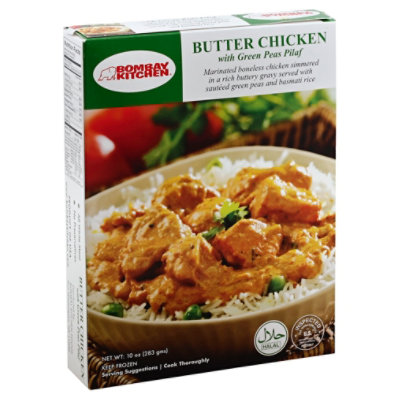 Bombay Kitchen Butter Chicken With Green Peas Pilaf - 10 Oz - Image 1