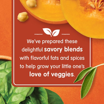 Happy Baby Organics Squash Chickpeas & Spinach with Avocado Oil + Sage - 4 Oz - Image 2