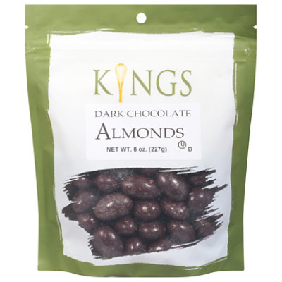 Kings Drk Choc Almonds - 8 OZ - Image 3