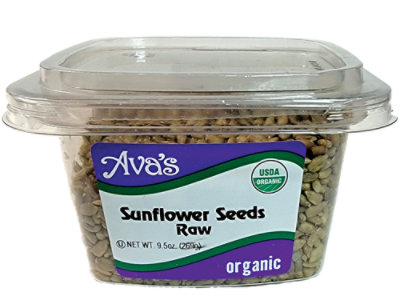 Ava Organic Sunflower Seeds - 9.5 OZ - Image 1