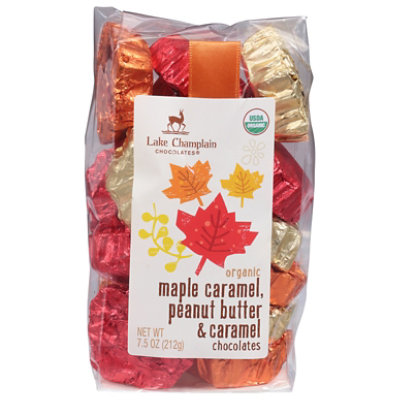 Lake Chaplain CHOCOLATES Fall Assorted Chocolate Leaves Bag - 7.5 Oz - Image 3
