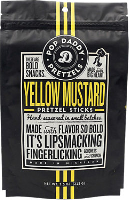 Pop Daddy Popcorn & Pretzels Cinnamon Sugar - 7.5 OZ - Image 1