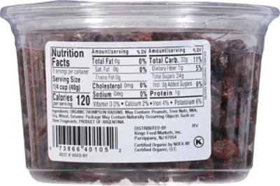 Kn Org Raisins - 11 OZ - Image 6