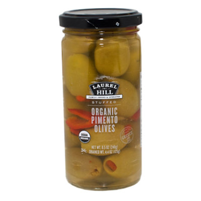 Laurel Hill Green Olives With Pimento - 4.4 Oz - Image 1