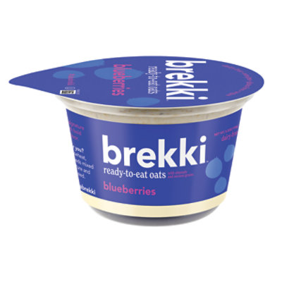 Brekki Blueberries Overnight Oats - 5.3 Oz - Image 2