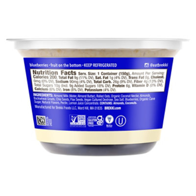 Brekki Blueberries Overnight Oats - 5.3 Oz - Image 4