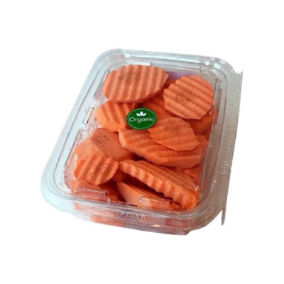 Sweet Potatoes Crinkle Cuts Organic - 1 Lb - Image 1