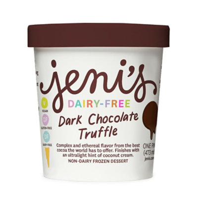 Jeni's Non Dairy Ice Crm Choc Trufle - PT - Image 2