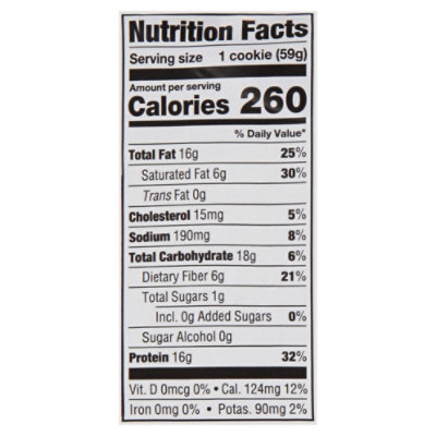Lenny & Larrys Bar Cookie Pb Chunk - 2 OZ - Image 4