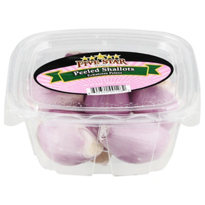 Shallots Peeled - 8 OZ - Image 1