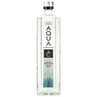 Aqua Carpatica Natral Spring Water - 25.3 FZ - Image 1
