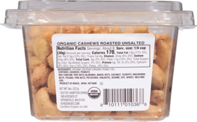 Ava Organic Cashews - 8 Oz - Image 6