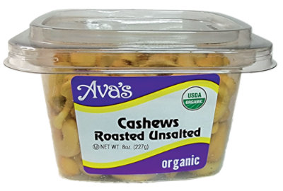 Ava Organic Cashews - 8 Oz - Image 1