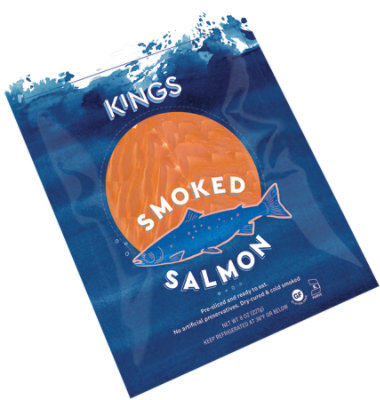 Ac Kings Smoked Salmon - 8 Oz - Image 1