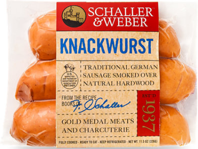 Schaller & Webber Knackwurst - 12 OZ - Image 1