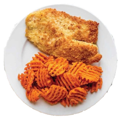 Almond Encrusted Flounder - 4 OZ - Image 1