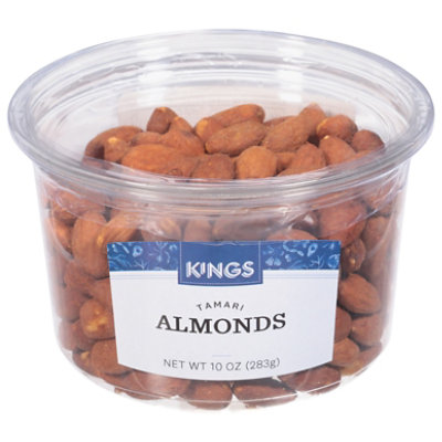 Kn Salted Tamari Almonds - 10 Oz - Image 1