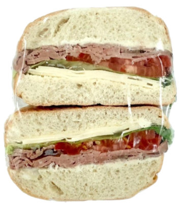 ReadyMeals Kobe Roast Beef & Provolone Sandwich Gluten Free - Each - Image 1