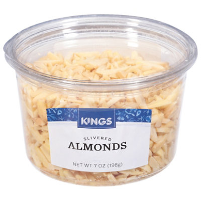 Kings Almonds Slivered - 7 Oz - Image 1
