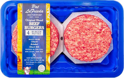 La Frieda Orig Burger Beef Blend Tp - 24 OZ - Image 1