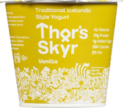 Thor's Vanilla Skyr Yogurt - 6 Oz - Image 2