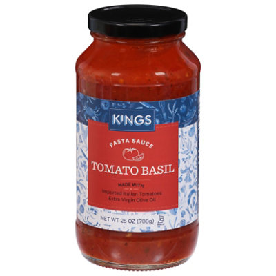 Kings Tomato Basil Sauce - 25 OZ - Image 1