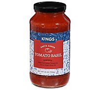 Kings Tomato Basil Sauce - 25 OZ