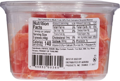 Aurora Papaya Chunks - 10 OZ - Image 6
