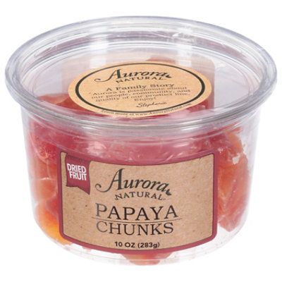 Aurora Papaya Chunks - 10 OZ - Image 2