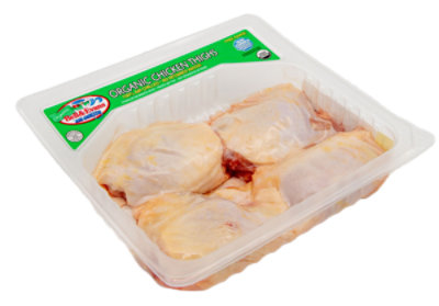 Bell & Evans Chicken Thighs Bone In Skinless - 1 Lb - Image 1