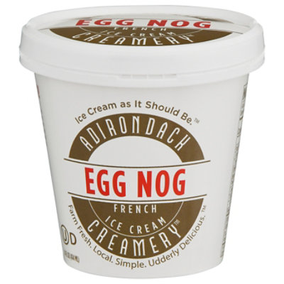 Adirondack Egg Nog Ice Cream - 14 FZ - Image 1