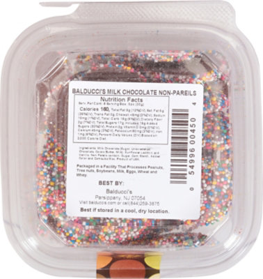 Bal Milk Choc Nonpariels - 6.75 OZ - Image 6