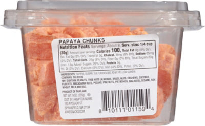 Ava Papaya Chunks - 9 OZ - Image 6