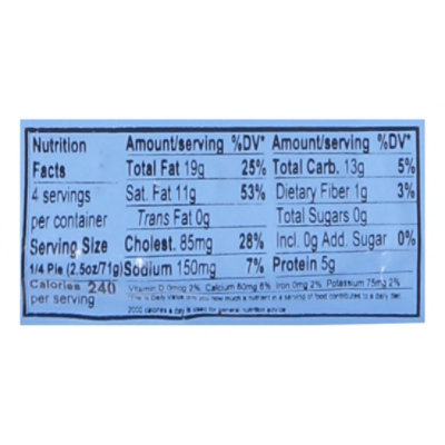 Quiche Asparagus Mushroom Asiago - 10 OZ - Image 4