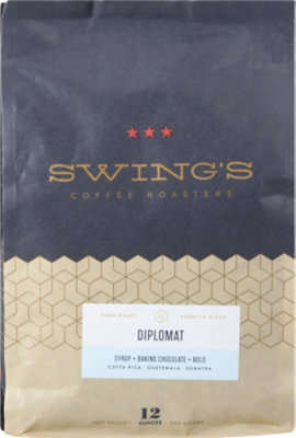 Swing's Coffee Roasters Diplomat Blend Coffee 12 Oz Safeway