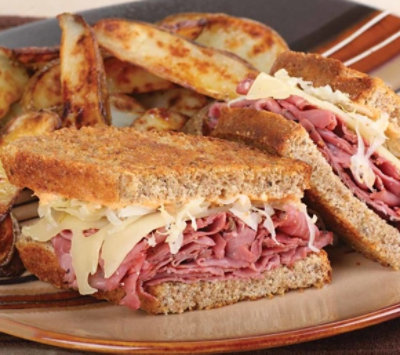 Corned Beef Rueben Sandwich Hot - EACH - Image 1