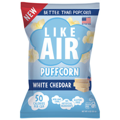 Like Air American Cheddar Baked PuffCorn - 4 Oz - Image 2