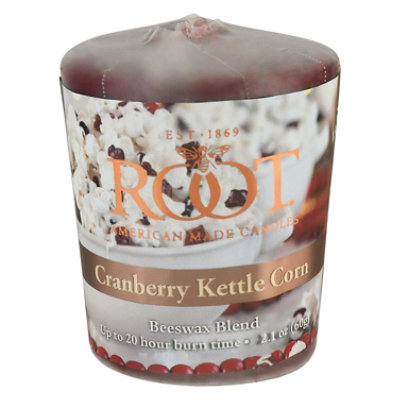 Root 20hr Votive Cranberry Kettle Corn - 2.1 OZ - Image 3