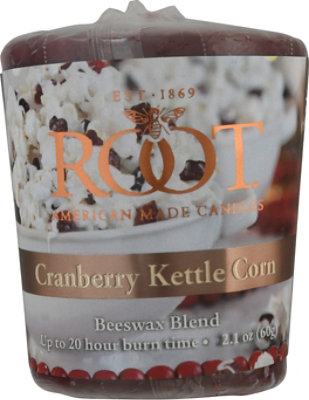 Root 20hr Votive Cranberry Kettle Corn - 2.1 OZ - Image 2