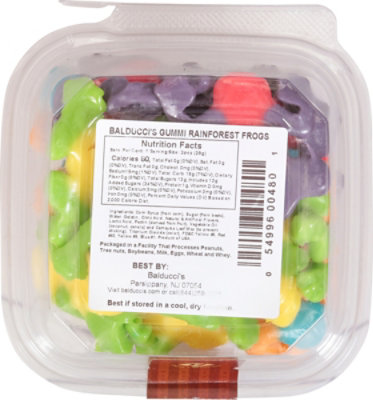 Balducci's Rainforest Gummy Frogs - 8 Oz - Image 6